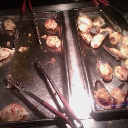 Baked Stuffed Mussels