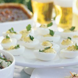 Deviled Eggs with Horseradish and Black Pepper