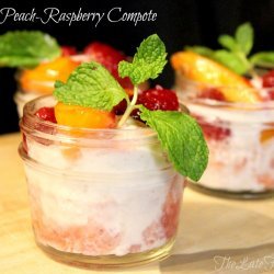 Raspberry-Peach Compote