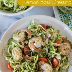 Zucchini with Lemon-Basil Dressing