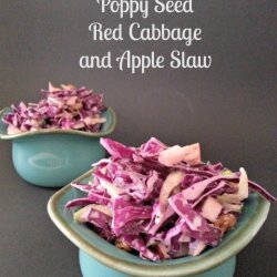 Apple and Poppy Seed Slaw