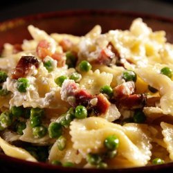 Farfalle with Peas and Pancetta
