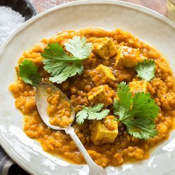 Red Lentil and Tofu Curry