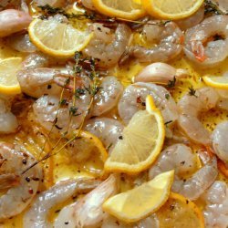 Lemon-Garlic Baked Shrimp