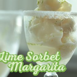Lime Margarita Sorbet