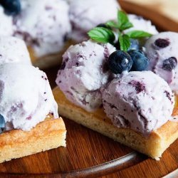 Lemon and Blueberry Shortcakes