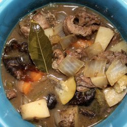 Katniss's Favorite Lamb Stew with Dried Plums