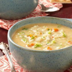 Vegetable-Cheese Soup
