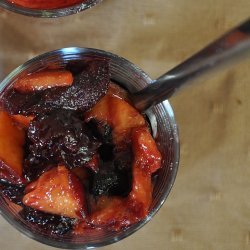 Cherry and Peach Compote