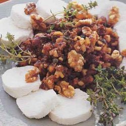 Fig and Walnut Tapenade with Goat Cheese