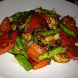 Szechuan Shrimp with Peppers