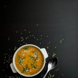 Butternut Squash Soup with Ginger