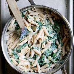 Penne with Swiss Chard