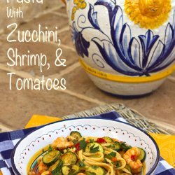 Shrimp with Zucchini and Tomatoes