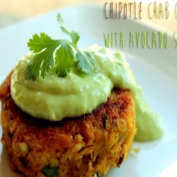 Crab Cakes with Chipotle Sauce