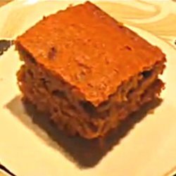 Applesauce Cake with Penuche Frosting