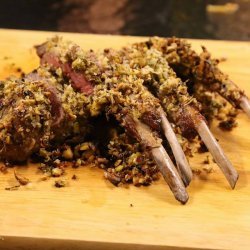 Pistachio-Crusted Rack of Lamb