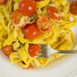 Pasta with Capers and Cherry Tomatoes
