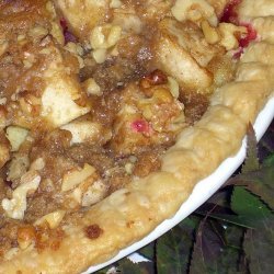 Apple Pie with Walnut Streusel