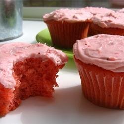 Strawberry Cake and Frosting I