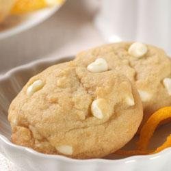White Chip Orange Cookies