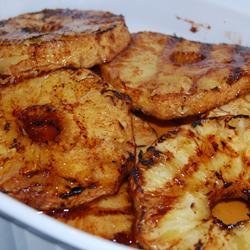 Barbequed Pineapple