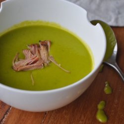 Green Pea and Ham Soup
