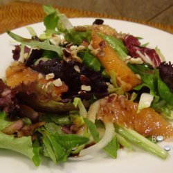 Salad of Bitter Greens and Oranges