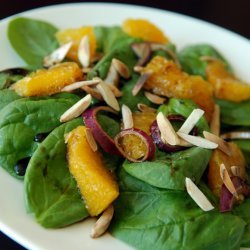 Spinach Salad with Oranges and Almonds