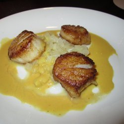 Sauteed Sea Scallops with Curry