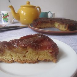 Rhubarb Anise Upside-Down Cake