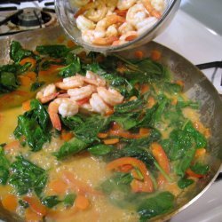 Thai Shrimp and Spinach Curry