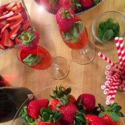 Strawberry Kir Royale