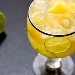 Pineapple and Lime Cocktails