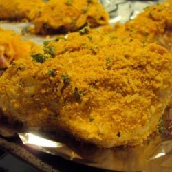 Oven-Fried Garlic Chicken
