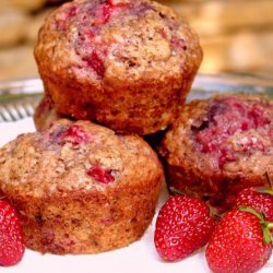 Berry-Smash Muffins (Strawberry Muffins)