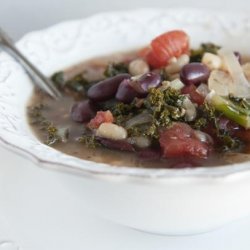 Healthy Bean Soup With Kale