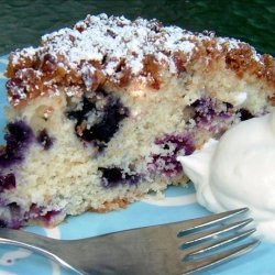 Tons of Blueberry Coffee Cake