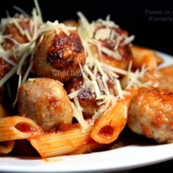 Chicken Meatballs For Spaghetti and Meatballs