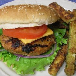 Kittencal's Moist Turkey Burgers for the Grill (Low Fat)