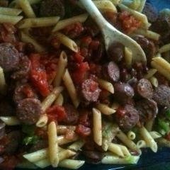 Pasta Fazool  (Pasta and Beans With Sausage)