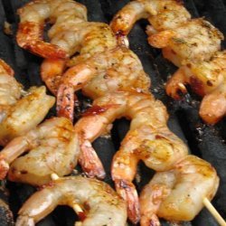 Sweet and Spicy Shrimp Kabobs
