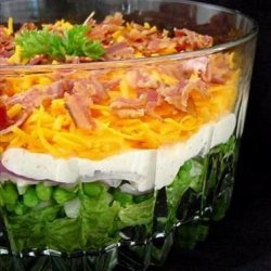 Yummy 7 Layer Salad