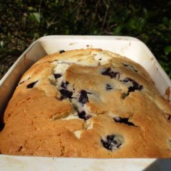 Blueberry Pudding Loaf