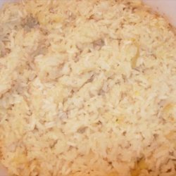 Baked Garlic Rice Pilaf