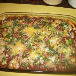 Mexican Lasagna With Black Beans and Corn