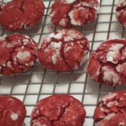 Sinful Red Velvet Cookies