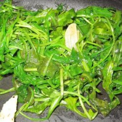 Sauteed Baby Spinach and Garlic