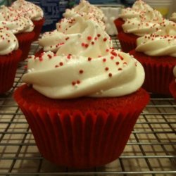 Bobby Flay Throwdown Red Velvet Cupcakes and Cream Cheese Icing
