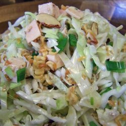 Oriental Chicken Salad with Crunchy Ramen Noodles